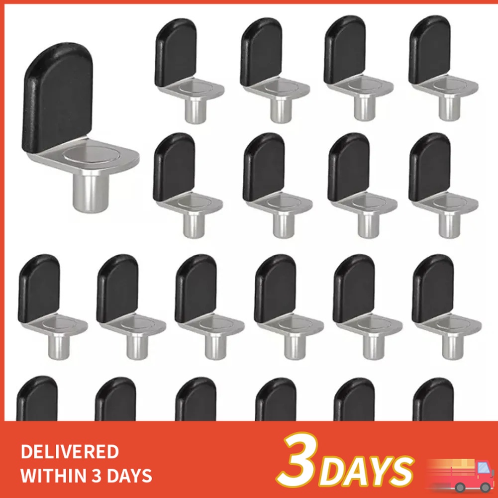 Wall Mount Bookcase Shelf Brackets Support Studs Pegs/Glass