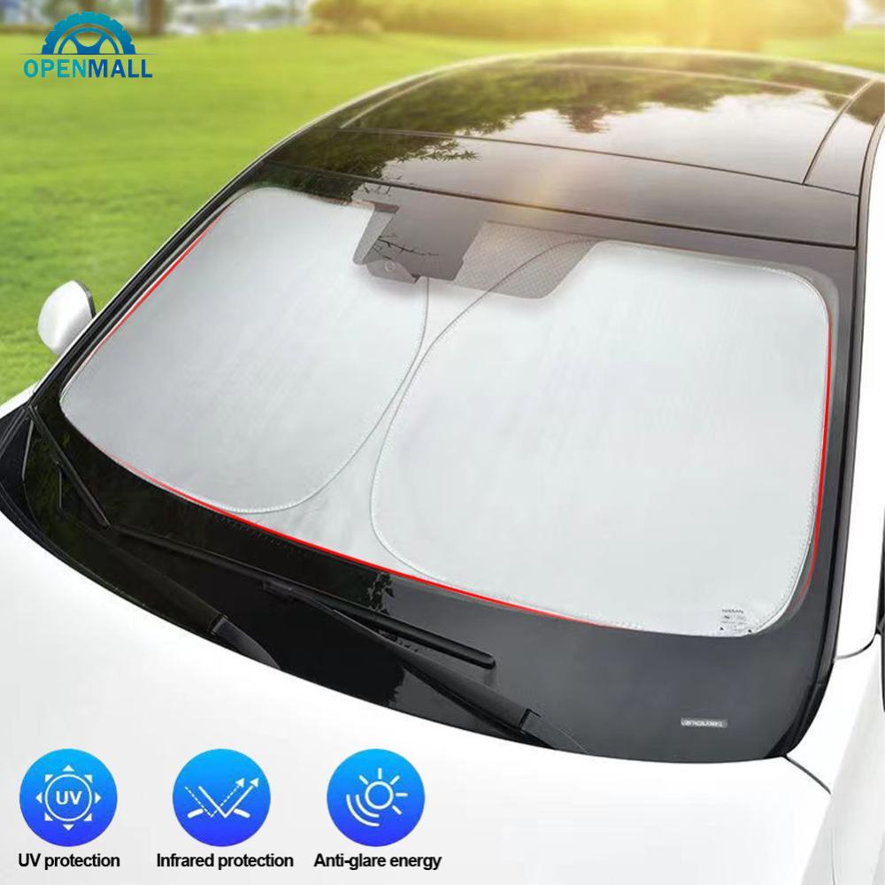 OPENMALL Car Front Windshield Sun Shade Covers Visors Window Sunscreen