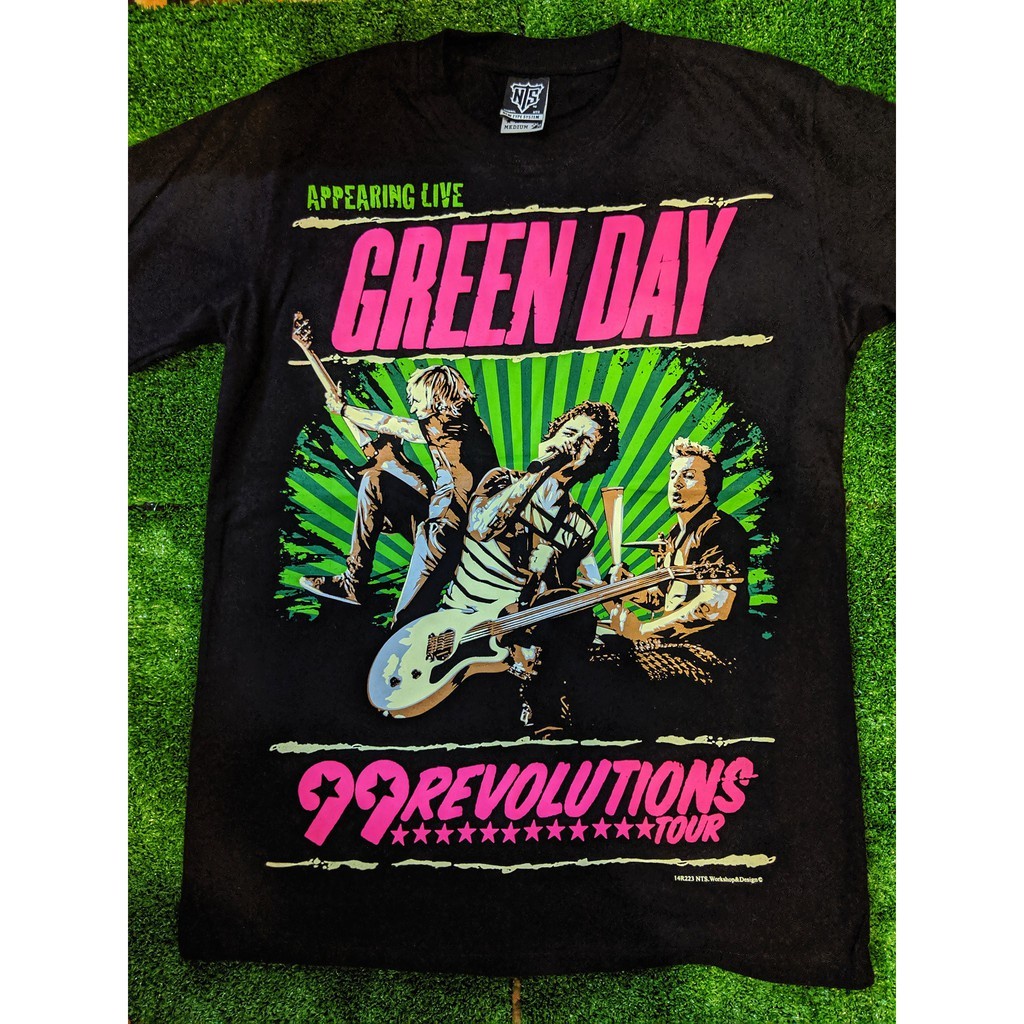 green day 99 revolutions tour t shirt