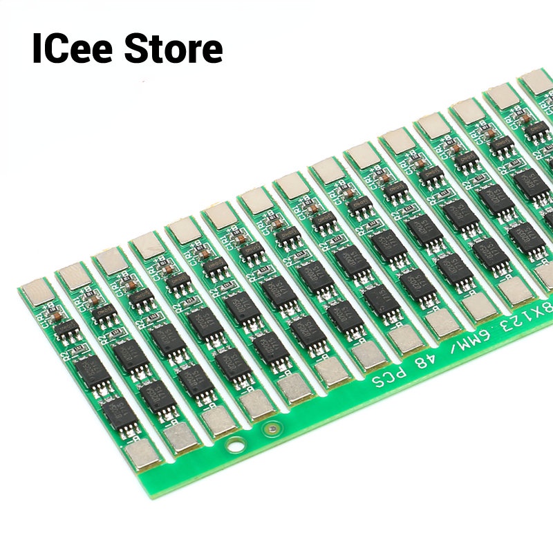 1S 3.7V 4A Li-ion BMS PCM 18650 Battery Protection Board PCB for 18650 ...