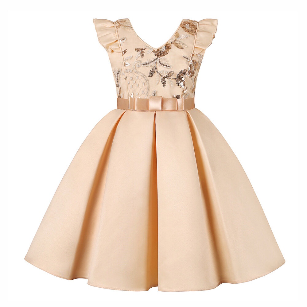 Flower Girl Amazon Year Girl Dress SALE Baby Girl Pink/Cream