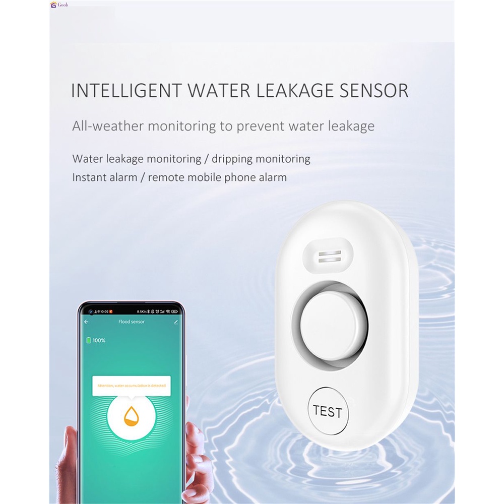 [ready Stock] Kerui Wifi Water Tank Full Water Linkage Alarm Smart Life