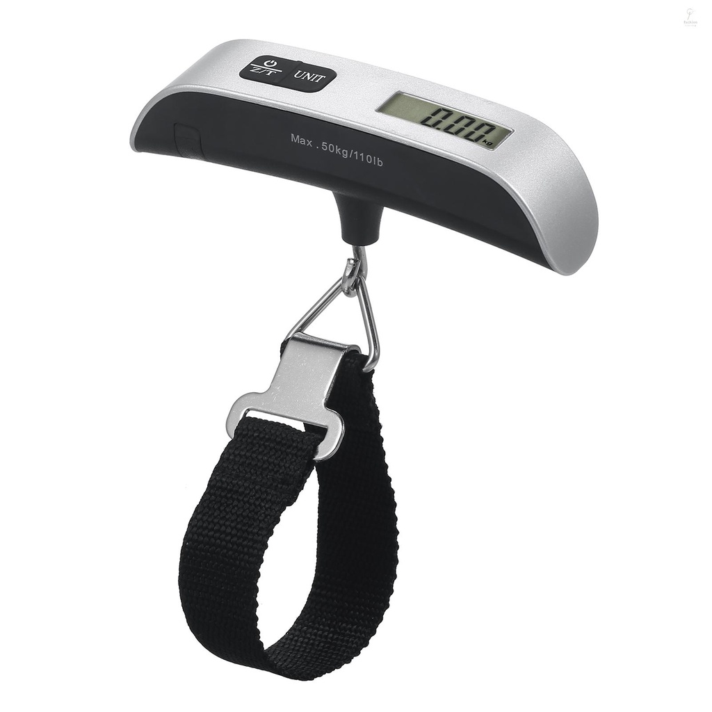 FLP Portable Stainless Steel Hanging Luggage Weight Scale Electronic
