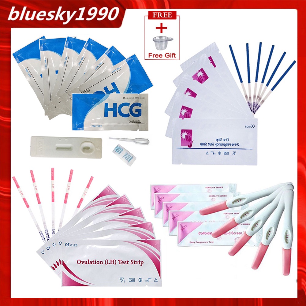 LH Ovulation Test Strip, Early Pregnancy Test Strip, HCG Urine Test ...