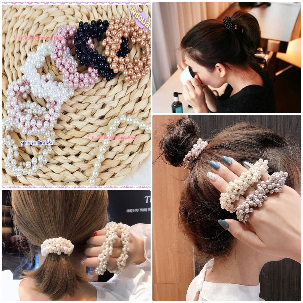 Pearl Hair Bands Around The Circle Very Beautiful Product Korean Style