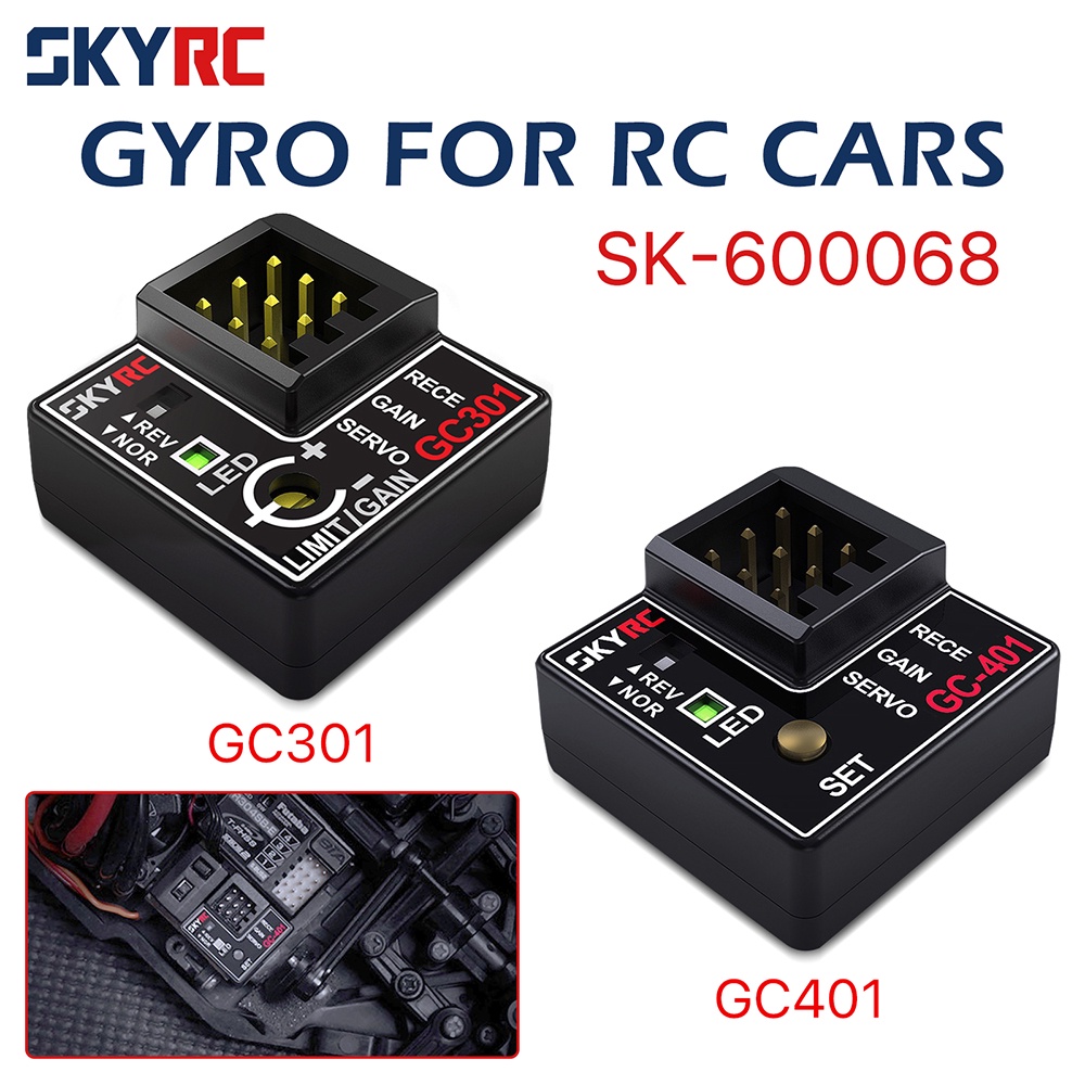 SKYRC GC301 Mini Gyro Gyroscope for RC Car Drift Racing Car Steering