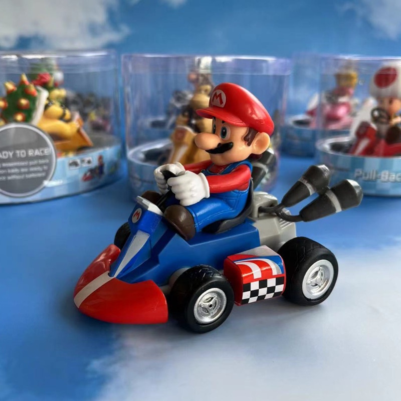 Nintendo Running Kart Super Mario Toy Car Mario Louisie Yoshi Children ...