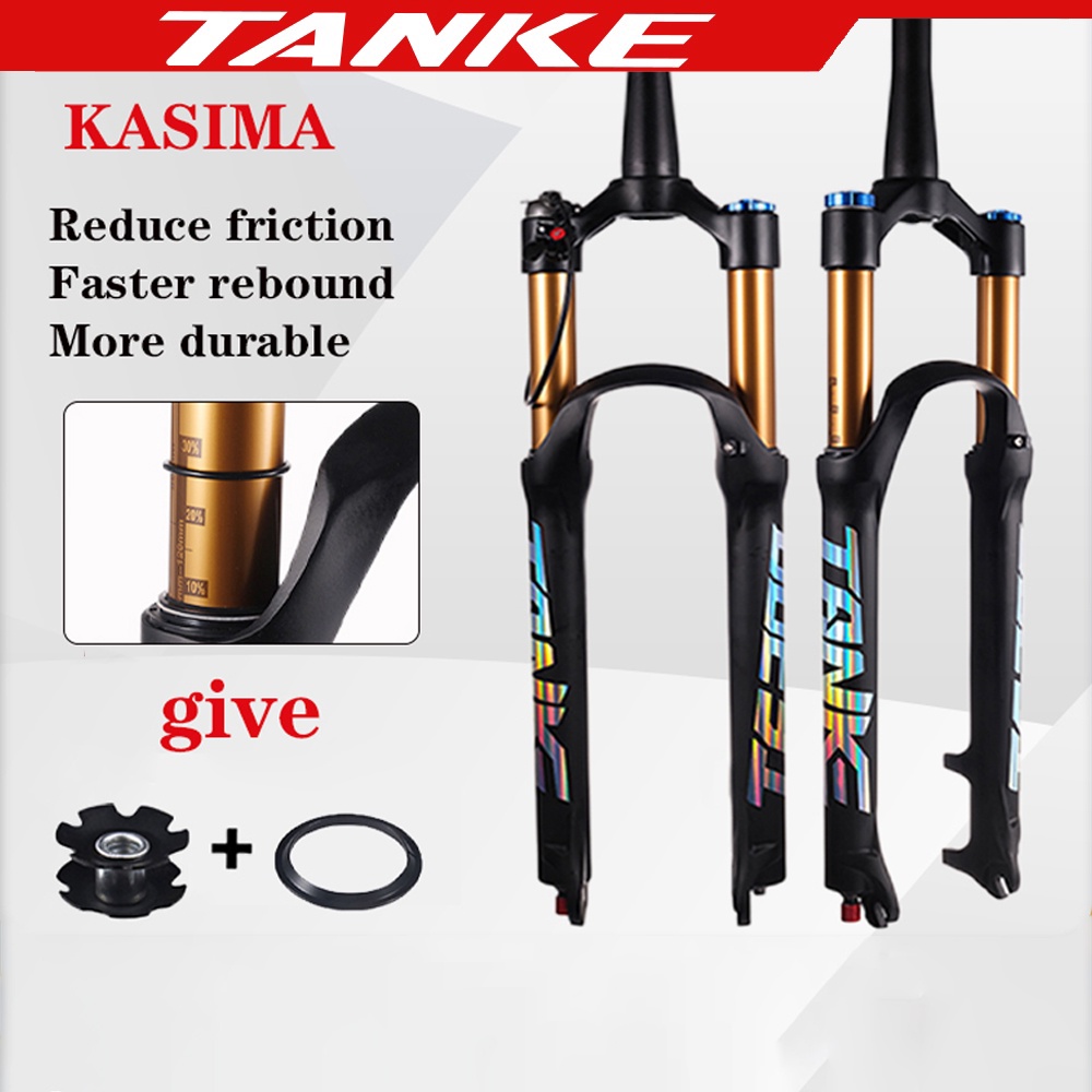 TANKE Magnesium Alloy MTB Bicycle Fork Suspension Air 27.5 29Er Inch Mountain Bike 32 Rl100Mm For A Accessories Shopee Philippines