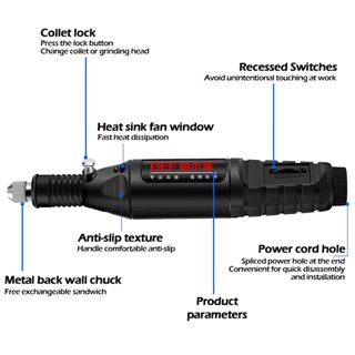 Mini Electric Drill Set V Dc Mini Electric Grinder Power Tools For Milling Cutting Polishing