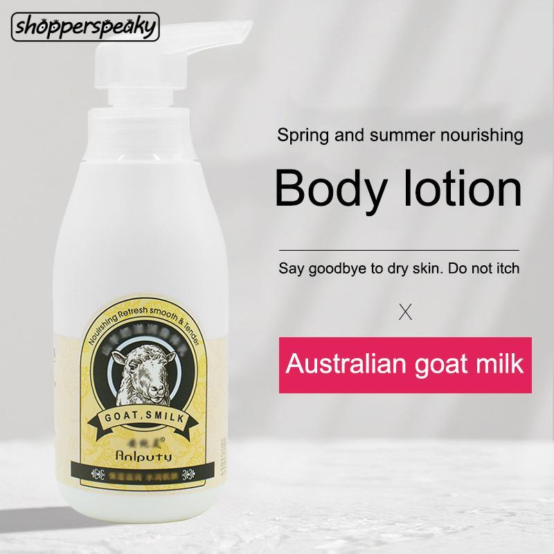 Goat Milk Body Lotion Moisturizing Mild Fragrant Body Lotion Aftersun