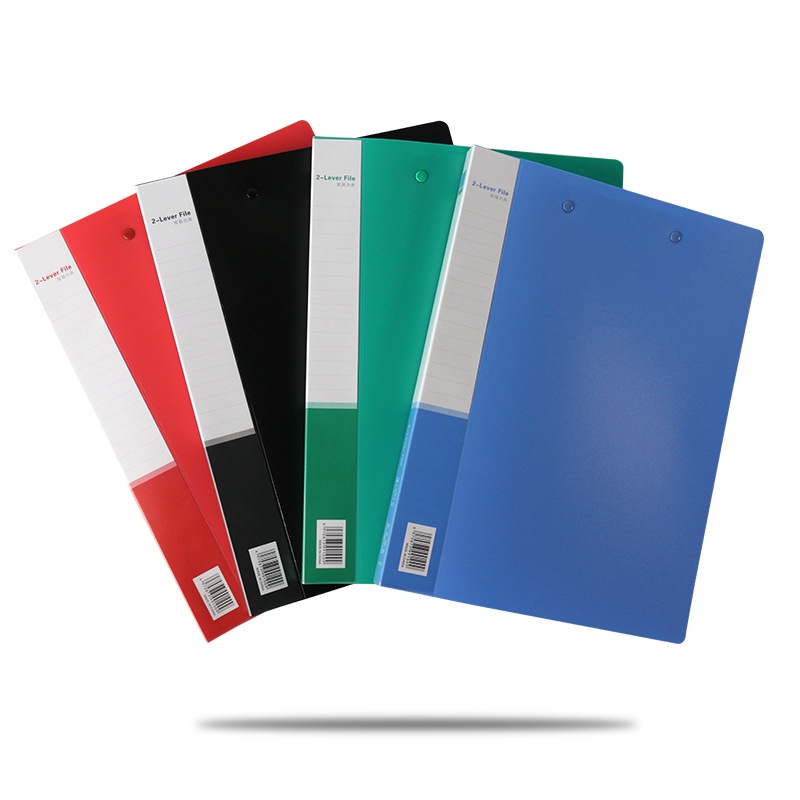 Classic A4 Double Strong Clips File Folder, Punchless Binder For