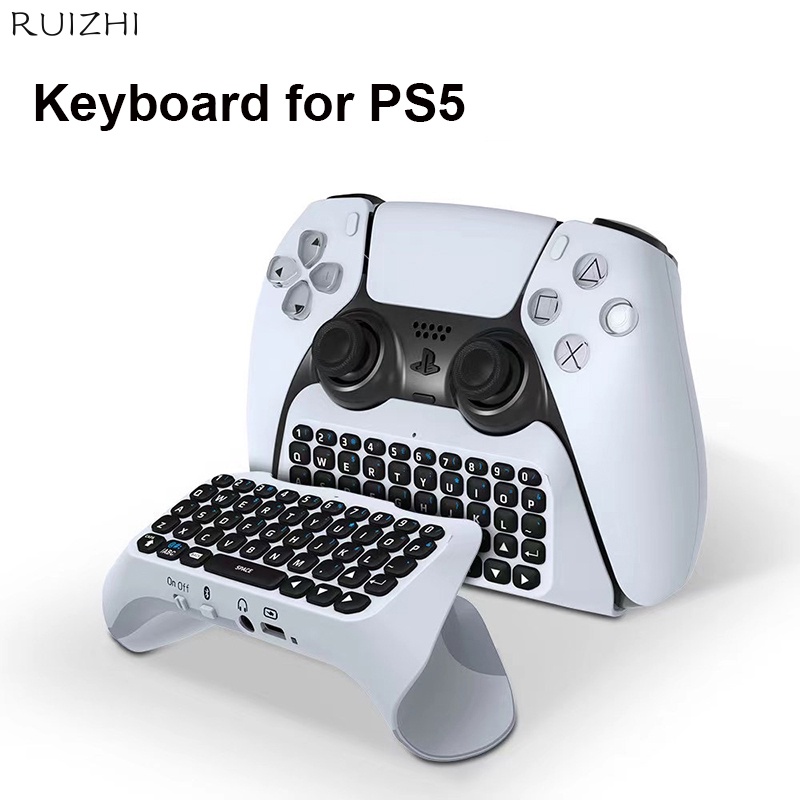 Wireless Keyboard for PS5 Controller Handle Bluetooth External Keyboard ...