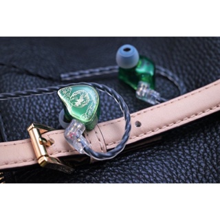 TANGZU WANER Jade Green with Mic 10mm Dynamic Driver Earphone IEM 0.78 ...