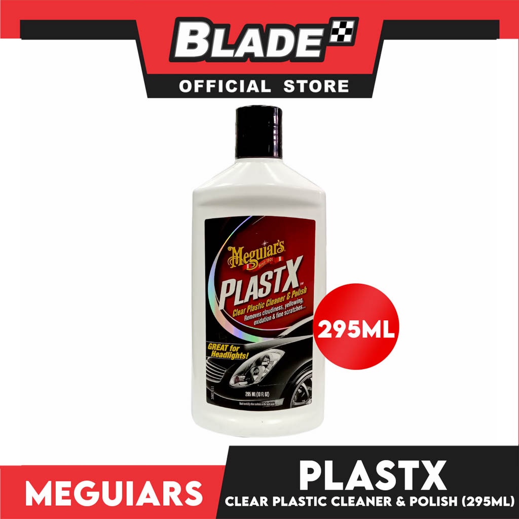 thumbnail image 2 of Meguiar's PlastX Clear Plastic Cleaner & Polish - 1 Pack - For Headlights Windows Plexiglass 2 of 4