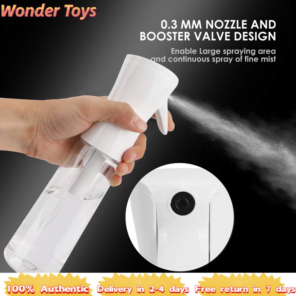 Spray Bottle 200ml 300ml 500ml Continuous Spray Nano Fine Mist Sprayer