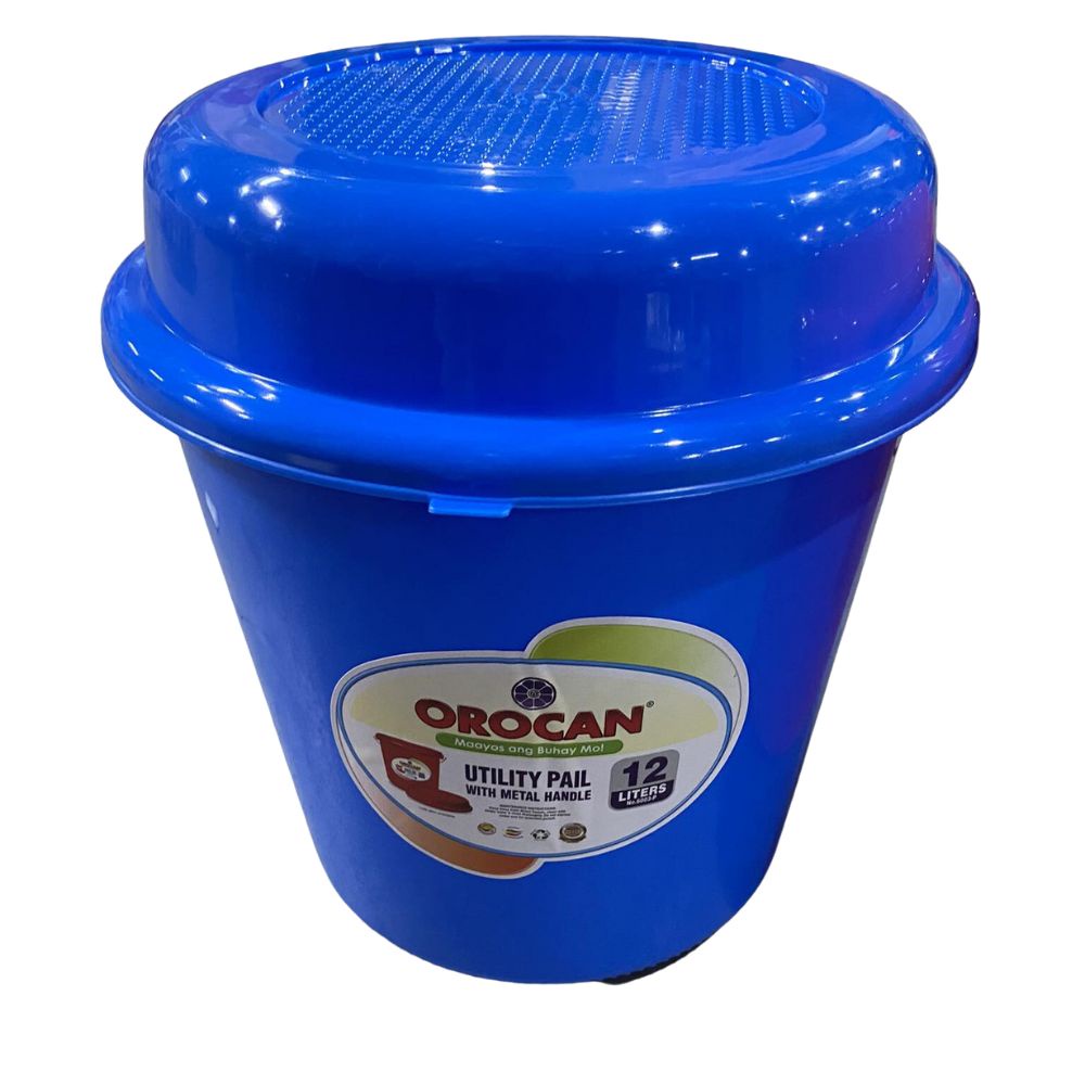 Home Must-Have - Orocan Utility Pail with Cover 12L | Shopee Philippines