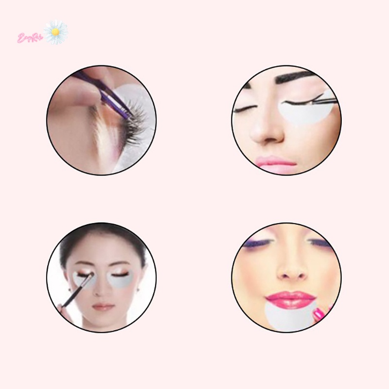 EMCH> 10/20/50pcs Eye Makeup Stencils Disposable Eyeshadow Stencils