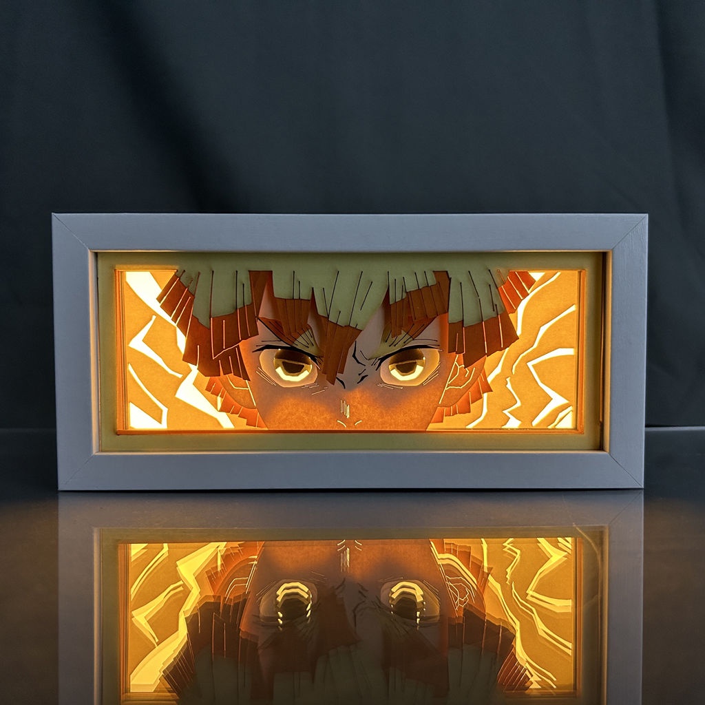 Anime Demon Slayer Light Box Home Creative Nightlight Manga Space ...