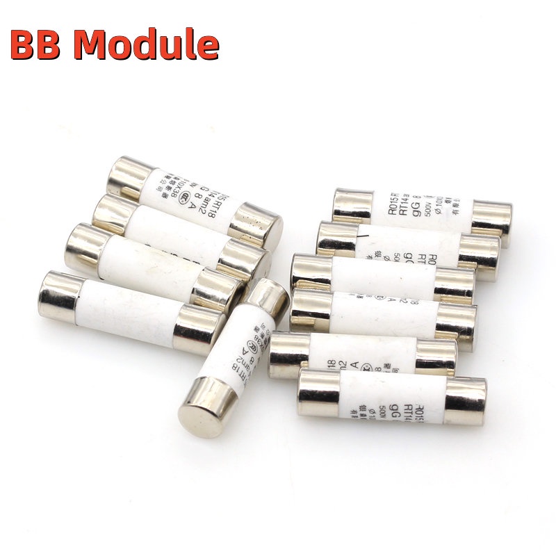 20Pcs 10*38 Fast Blow Ceramic Fuse 10x38mm Fuse 380V 500V 0.5A 1A 2A 3A ...