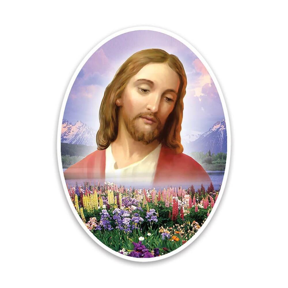 Christian Jesus car bumper sticker Jesus Christ Catholic Religious