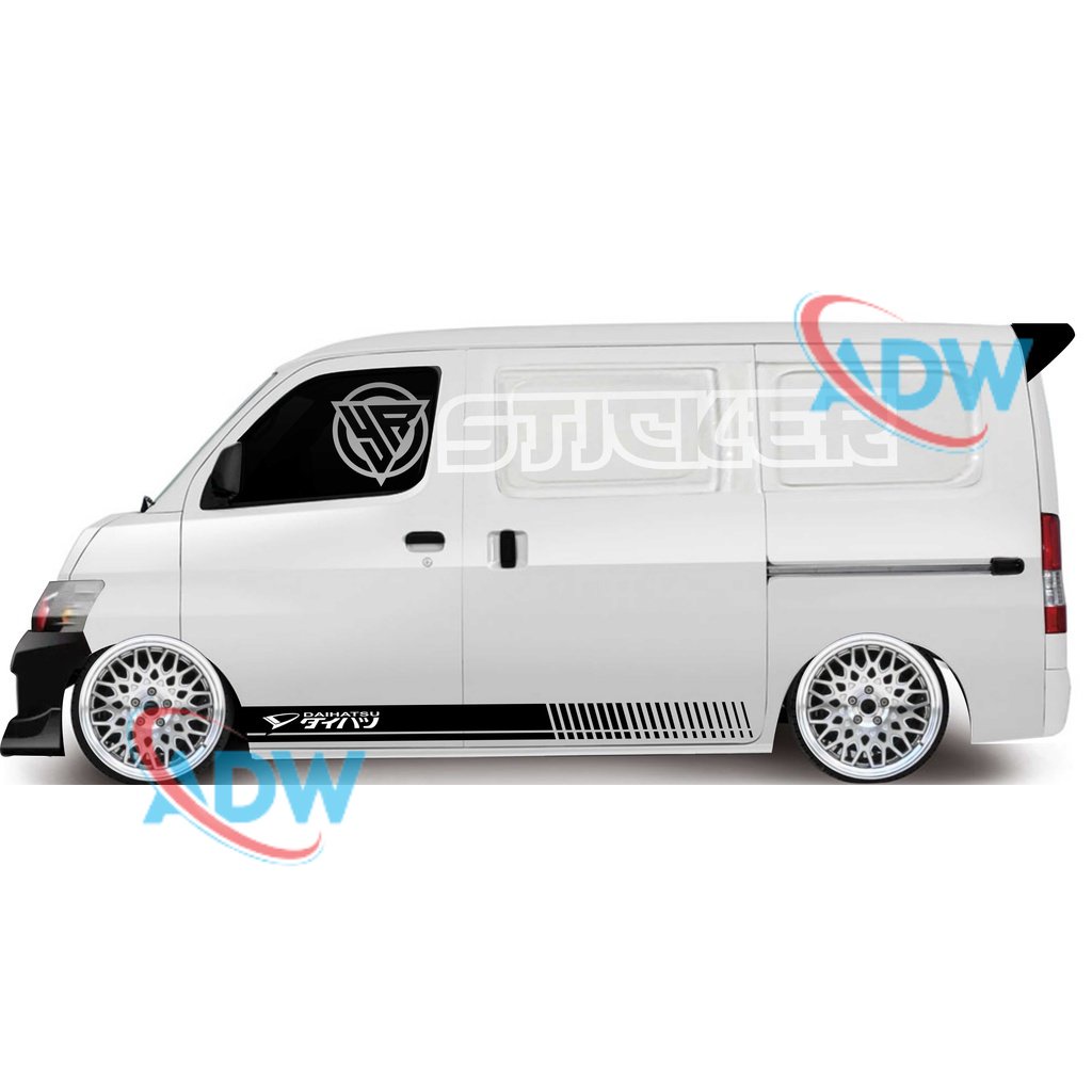 Cutting custom car stickers POLET BOTTOM GRAND MAX BLINDVAN GRAND MAX ...