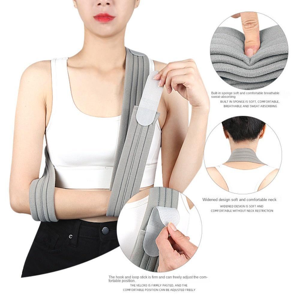 KYLIMINO Forearm Arm Sling Fracture Adjustable Sports Wristband Pad ...