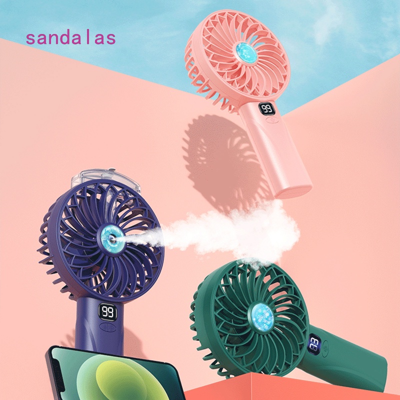 HandFan Portable Handheld Misting Fan, Rechargeable Personal Mister Fan