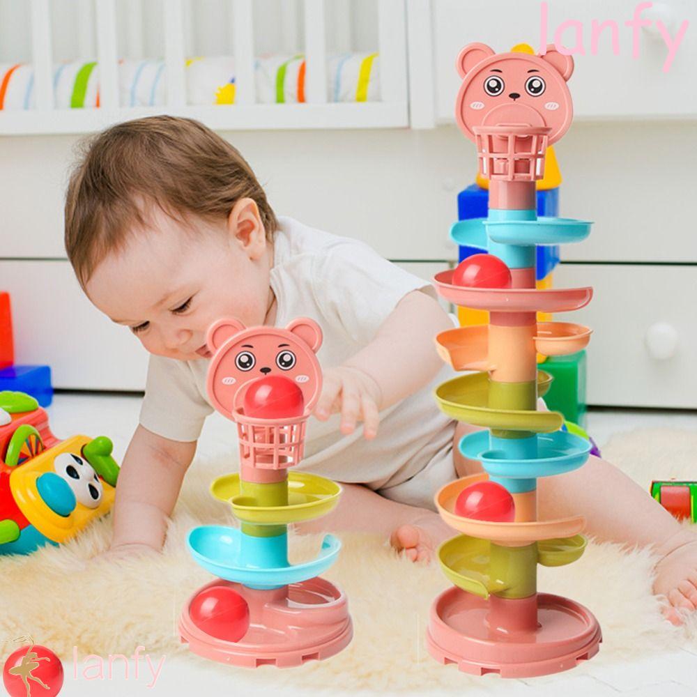 LANFY Ball Drop Roll Swirling Tower Baby Toddler Parent-Child Game ...