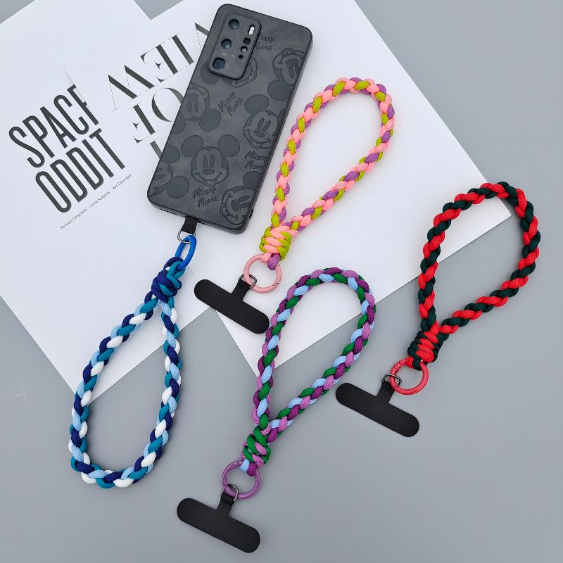 Hand-Woven Mobile Phone Lanyard Short Style Unique Wrist Sling Strong ...