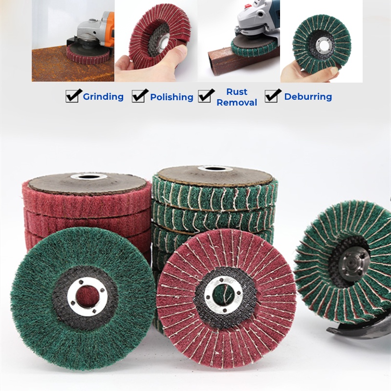Polishing Pad Kit Uxcell 4 Inch Foam Drill - 7 Sponge Pads + Wool Pad + Backing Pad With M10 Adapter Boat Polishing Kit 1 thumbnail image