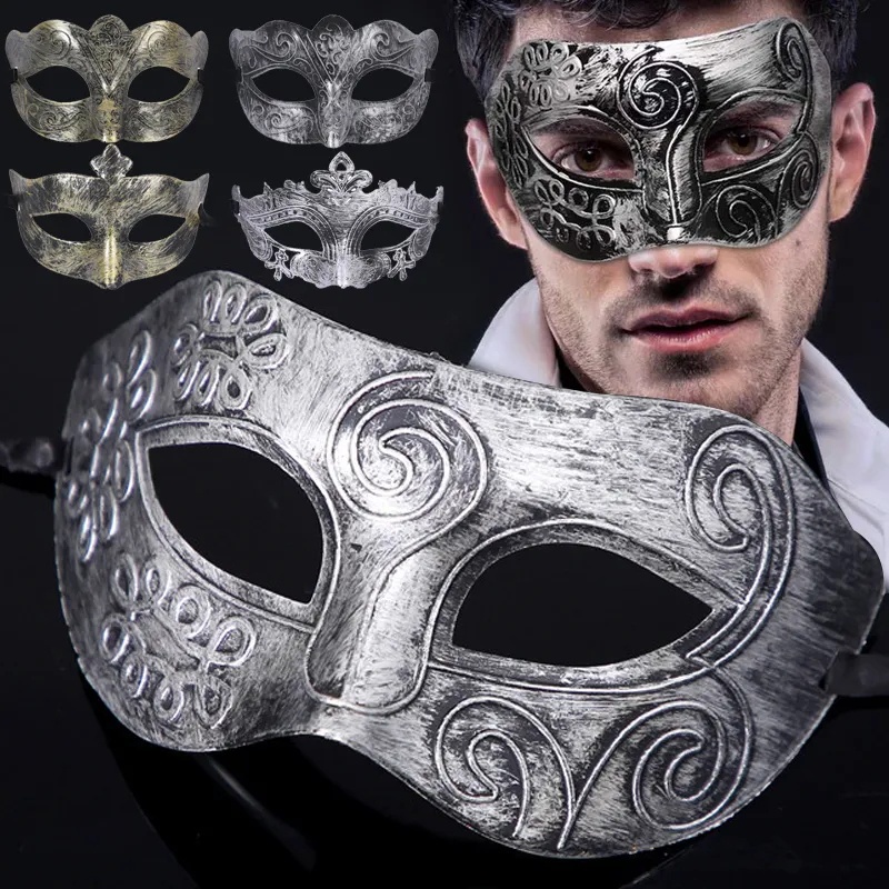 Classic Gothic Dark Style Retro Women Men Multi-style Adjustable Half ...