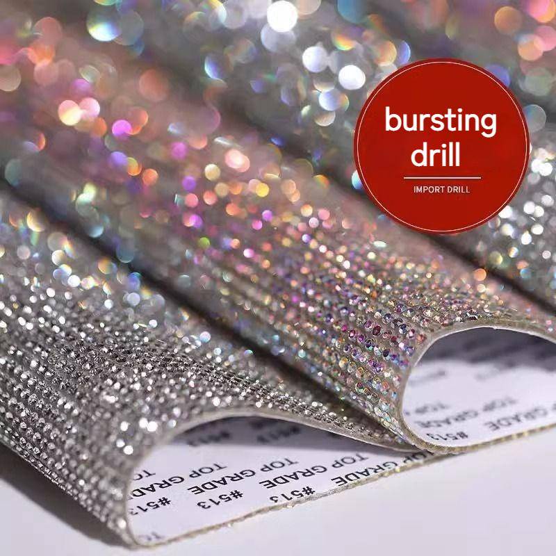 Automotive Decoration Diamond Stickers Flash Diamonds Self-adhesive Car ...