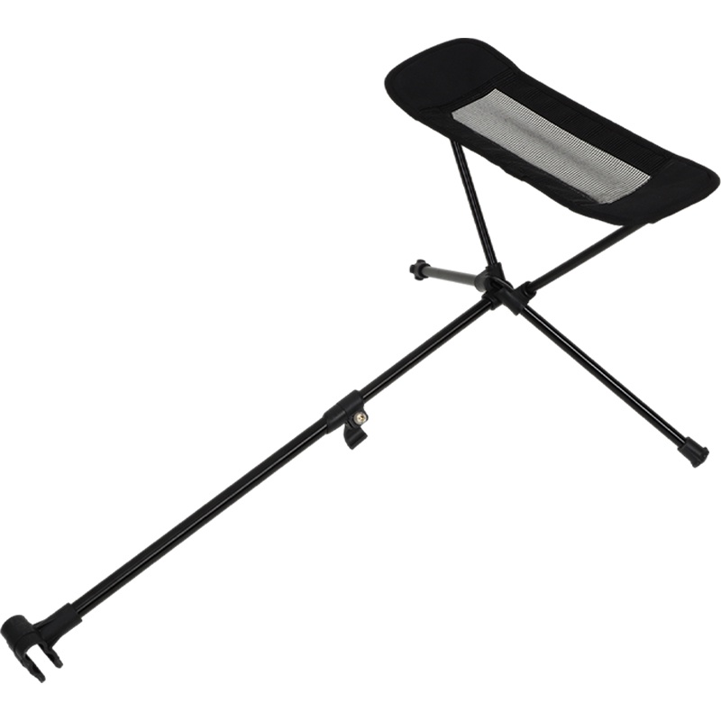 COOLSY Universal Camping Chair Foot Rest Ottoman Folding Attachable Leg ...