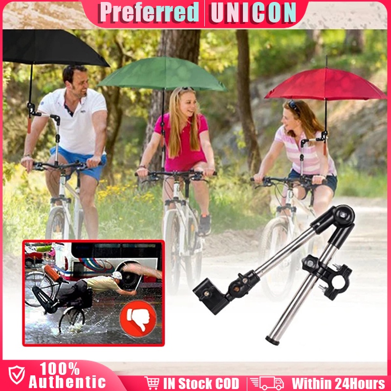 HandsFree Umbrella Mount Holder Bicycle Stroller Wheelchair Folding