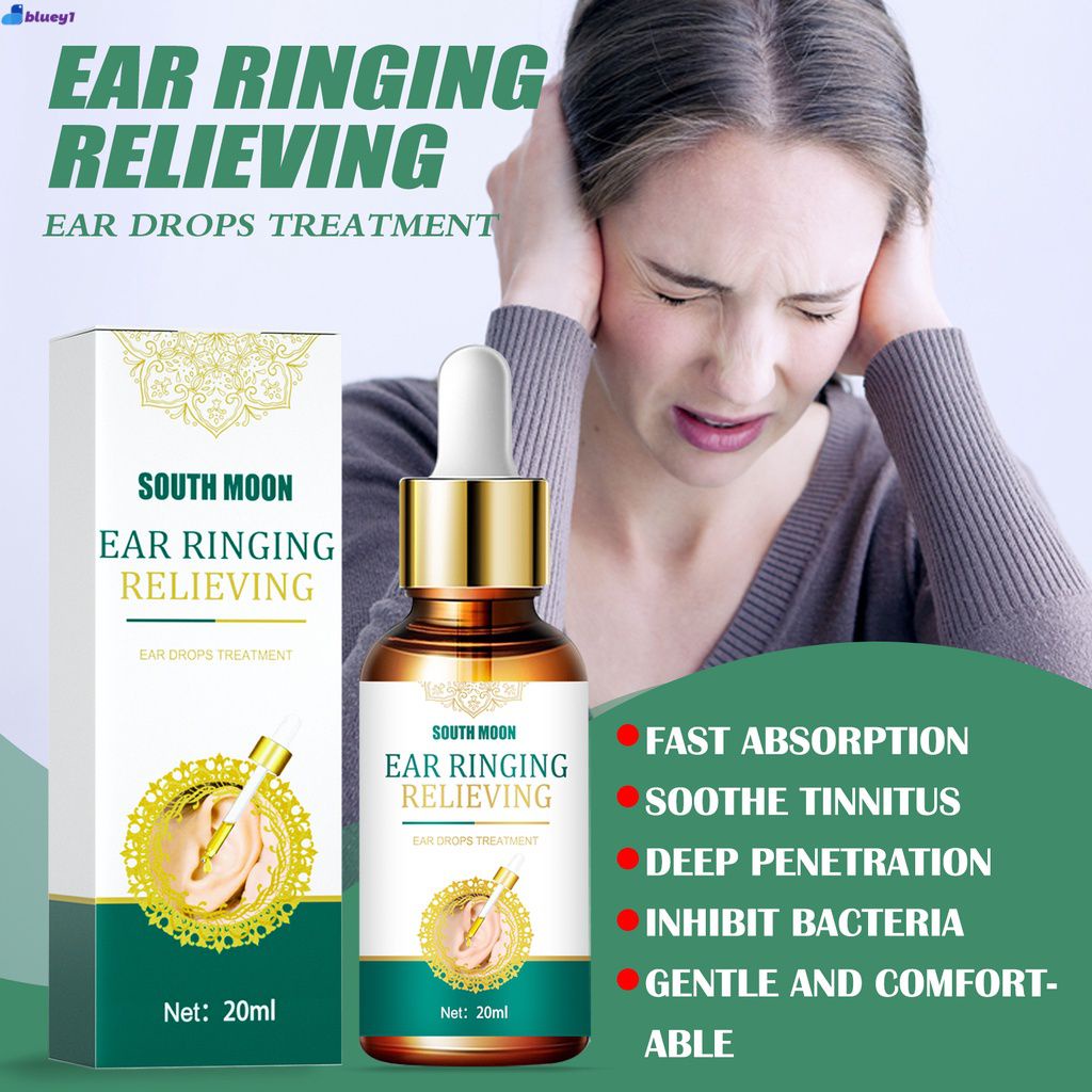 South Moon Tinnitus Ear Drops Infection Treatment Cleaning Liquid Tinnitus/deafness And Sore