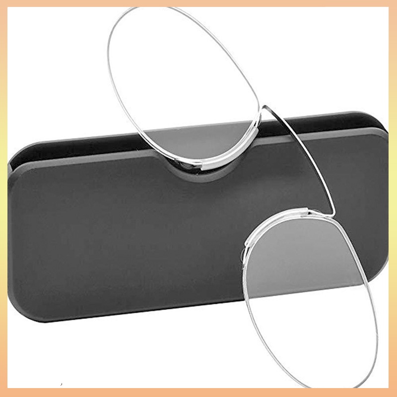 Portable Nose Clip Reading Glasses Legless Reading Glasses Mini ...