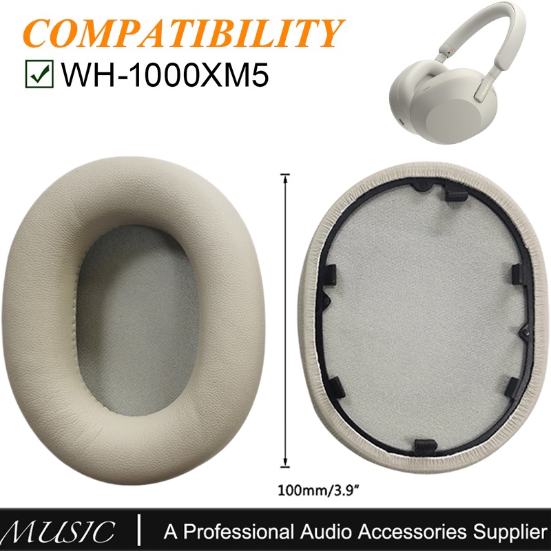 Replacement Earpads for Sony WH1000XM5 (WH1000XM5) Noise Canceling