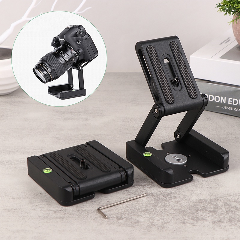 1Pc Z Flex Tilt Head DSLR Folding Bracket Tripod Camera Stand Holder