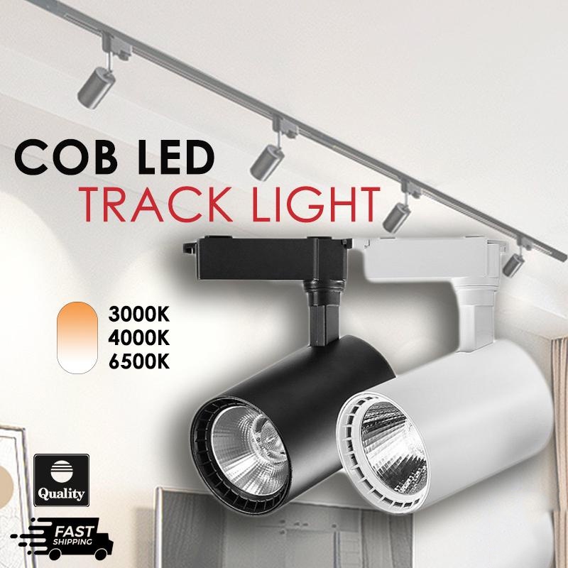 LED Track Light COB Spotlights 30W Rail Lamp Track Lighting Spotlight