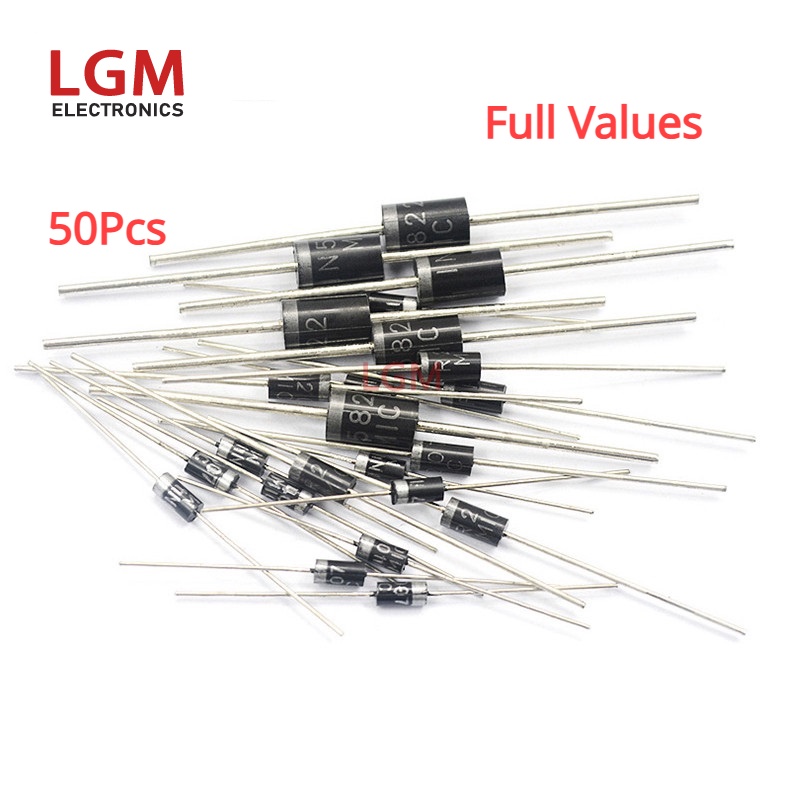 50pcs=5values10pcs Schottky Diode Assoted Kit S3100 S3200