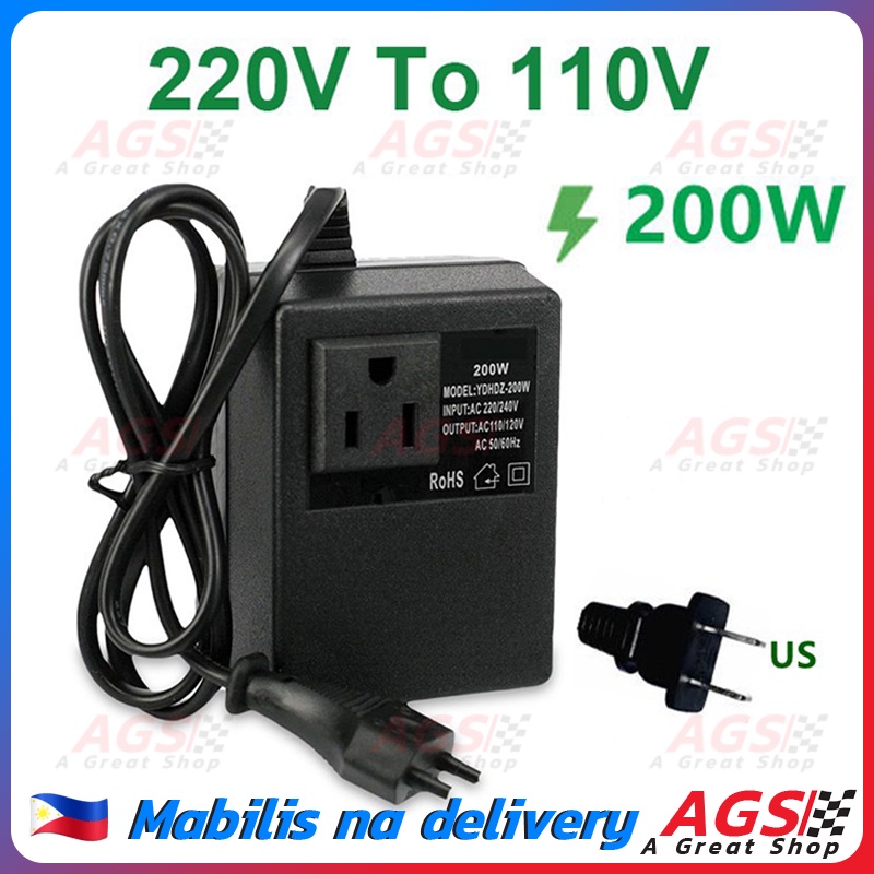 Intelligent Efficient Household 200W Ac 220V To 110V Transformer