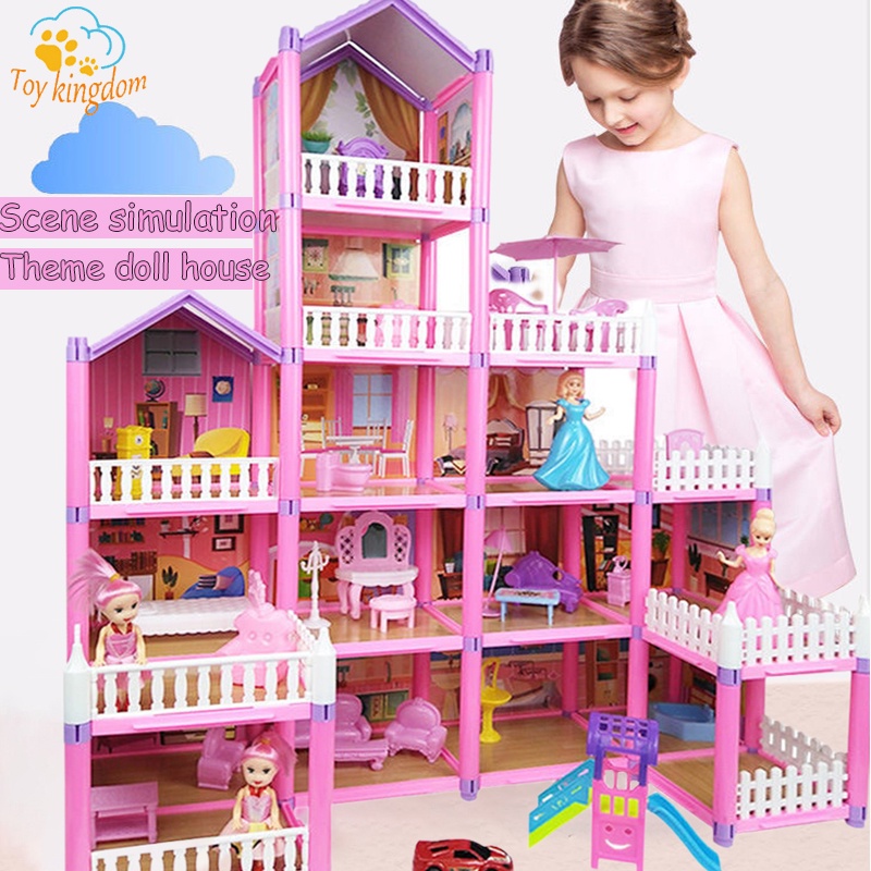 Doll house price hot sale in toy kingdom