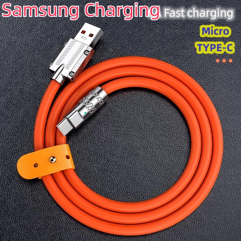 For Samsung A03/A03S/A13/A23/A33/A53/A73 Original USB Liquid Silicone
