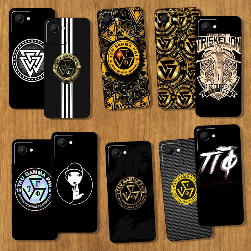 Case For OPPO A15 A15S A16E A16K A16 AA46 tau gamma phi triskelion TPU ...