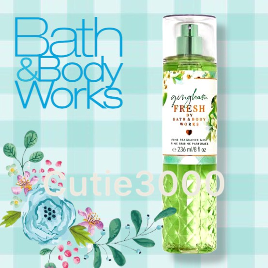 Gingham Fresh Bath And Body Works BBW Fine Fragrance Mist 236ml Full ...