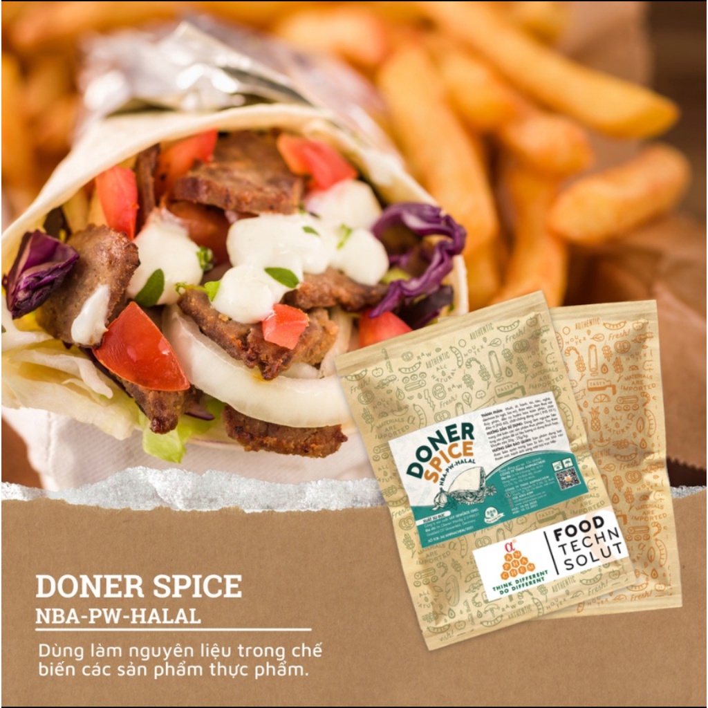 Doner SPICE- DONER KEBAB GRILLED MEAT SPICES | Shopee Philippines