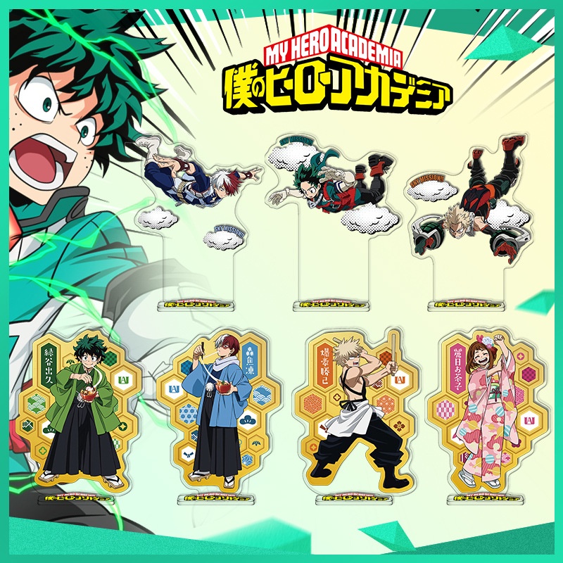 My Hero Academia Midoriya Izuku Bakugou Katsuki Todoroki Shoto Acrylic ...