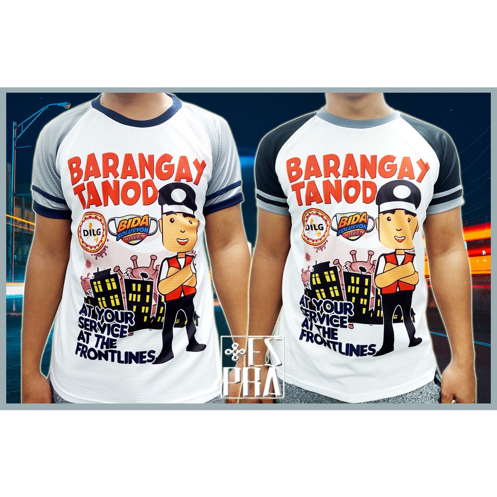 Barangay Tanod Jersey Sublimation Shirt | Shopee Philippines