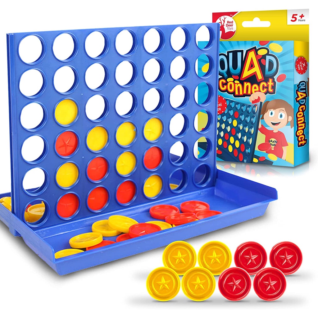 BIG Size Connect 4 In A Row Four In A Line Board Game Family Fun Take