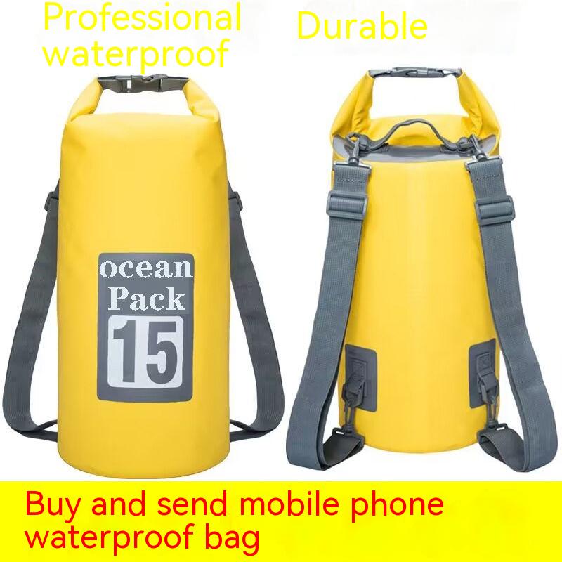 Outdoor Beach Drifting Snorkeling Mobile Phone Waterproof Bag Double